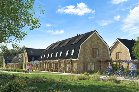 40 nieuwe huizen Vrijburgh