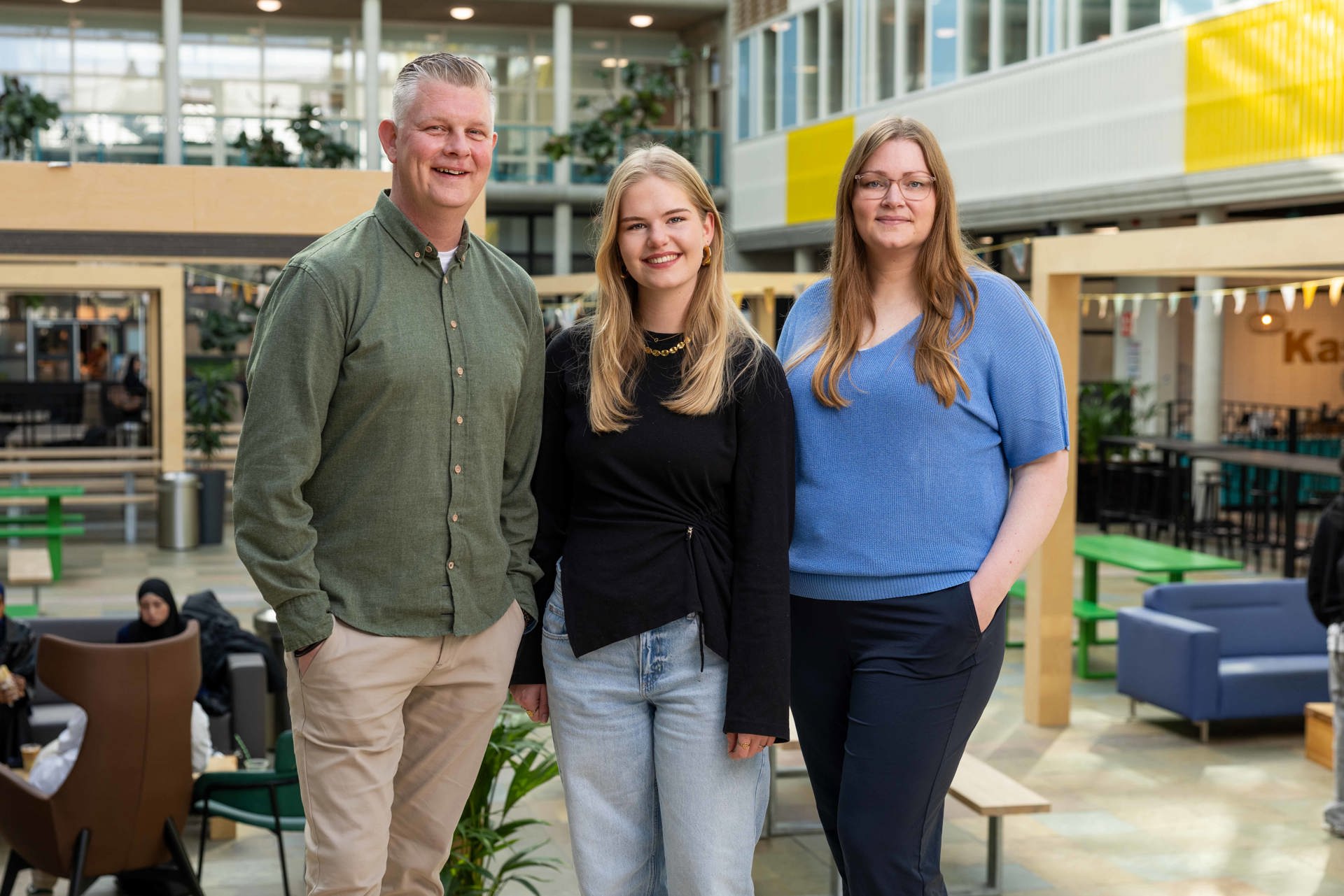 Tjardo, Eline en Eva op Firda